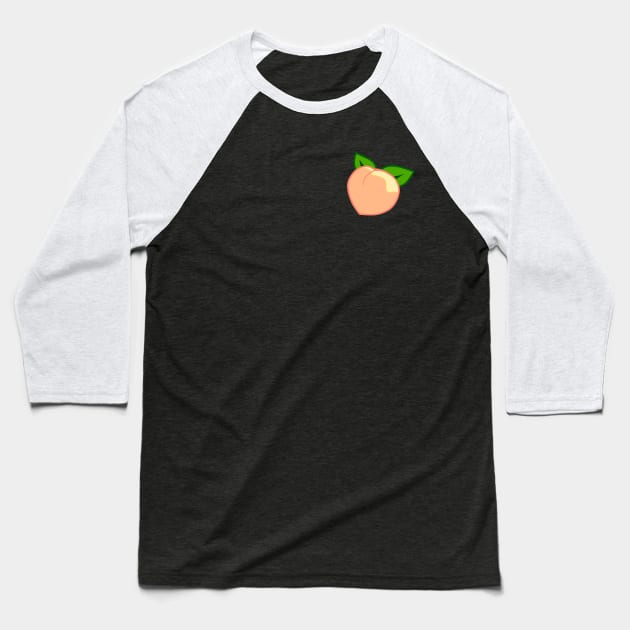 peach Baseball T-Shirt by amenij